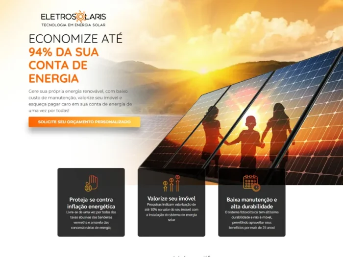 (Página de captura) Energia Solar